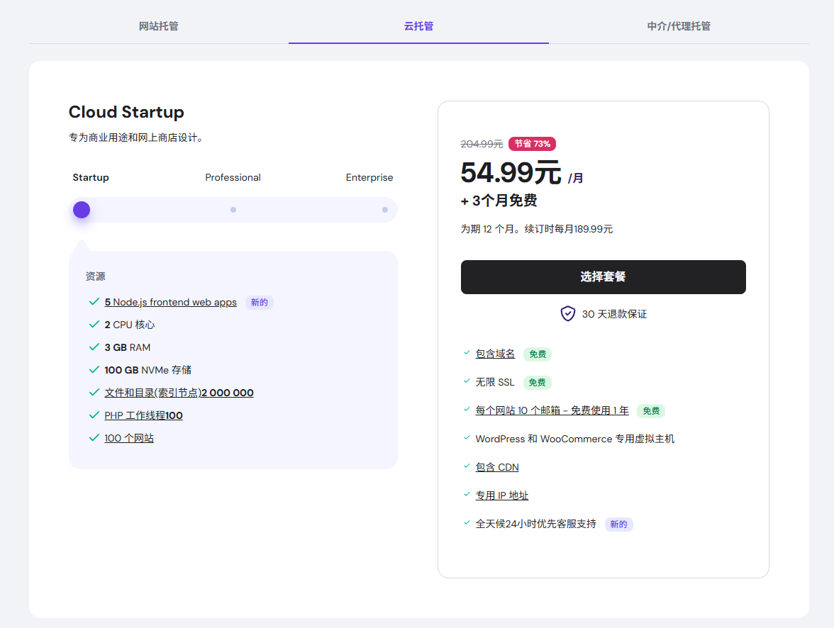 【WordPress独立站】创业团队，应该选择哪款服务器？